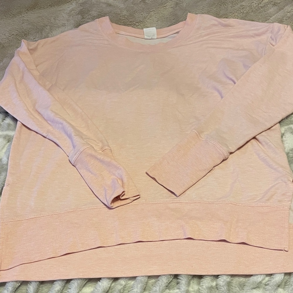 Avia Soft Pink Crewneck Top